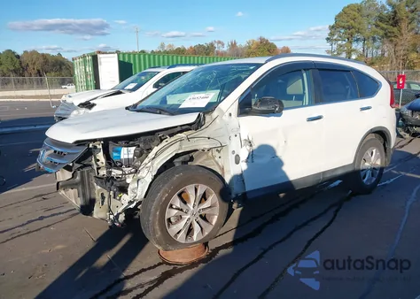 2013 Honda Cr-V Ex-L from USA, damaged, VIN 5J6RM3H7XDL009995